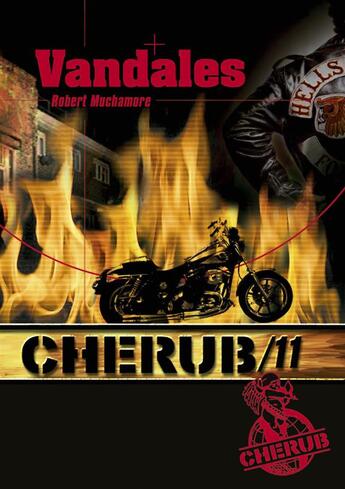 Couverture du livre « Cherub t.11 ; vandales » de Robert Muchamore aux éditions Casterman