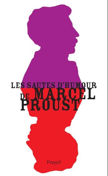 Couverture du livre « Les sautes d'humour de Marcel Proust » de  aux éditions Payot