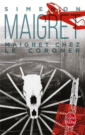 Couverture du livre « Maigret chez le coroner » de Georges Simenon aux éditions Le Livre De Poche