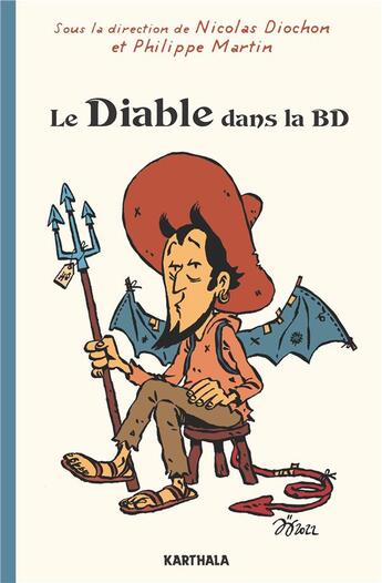 Couverture du livre « Le diable dans la BD » de Nicolas Diochon et Philipe Martin aux éditions Karthala