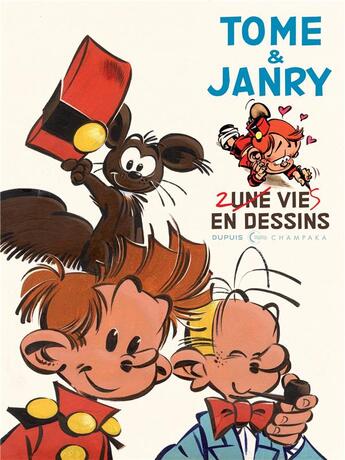 Couverture du livre « Une vie en dessins Tome 7 : Tome & Janry » de Tome et Janry aux éditions Champaka Brussels