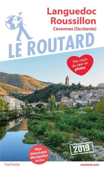 Couverture du livre « Guide du Routard ; Languedoc Roussillon ; Cévennes (Occitanie) (édition 2019) » de Collectif Hachette aux éditions Hachette Tourisme