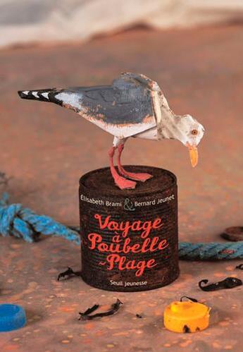 Couverture du livre « Voyage à Poubelle-plage » de Eli Brami et Bernard Jeunet aux éditions Seuil Jeunesse