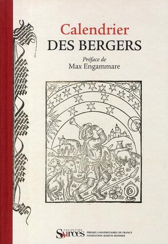 Couverture du livre « Calendrier des bergers » de  aux éditions Puf