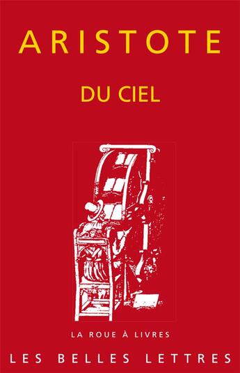 Couverture du livre « Du Ciel » de Aristote aux éditions Belles Lettres