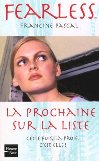 Couverture du livre « La premiere sur la liste » de Pascal Francine aux éditions Fleuve Editions