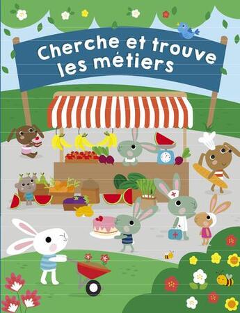 Couverture du livre « Cherche et trouve les metiers » de Lenormant/Samantha aux éditions Thomas Jeunesse