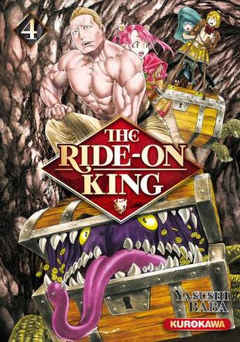 Couverture du livre « The ride-on king Tome 4 » de Yasushi Baba aux éditions Kurokawa