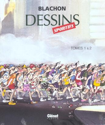 Couverture du livre « Dessins sportifs - coffret 1 » de Blachon aux éditions Glenat