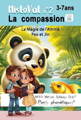 Couverture du livre « Histoval - t02 - histoval n 2 compassion mso methode syllabique orale et ponts phonetiques 3-7ans am » de Frederic Luhmer aux éditions Editions Noldus