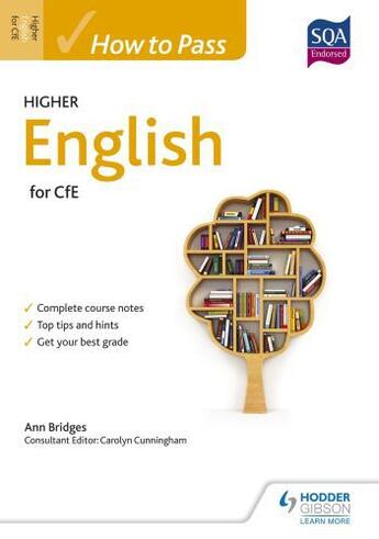 Couverture du livre « How to Pass Higher English for CfE » de Bridges Ann aux éditions Hodder Education Digital