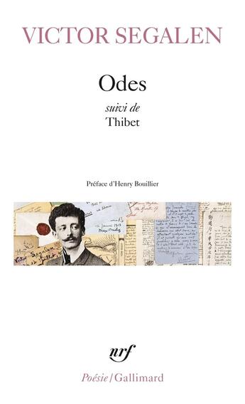 Couverture du livre « Odes ; Thibet » de Victor Segalen aux éditions Gallimard