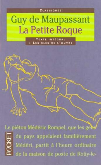 Couverture du livre « La petite roque et autres recits noirs » de Guy de Maupassant aux éditions Pocket