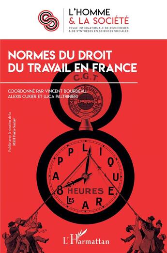 Couverture du livre « Normes du droit du travail en France » de  aux éditions L'harmattan