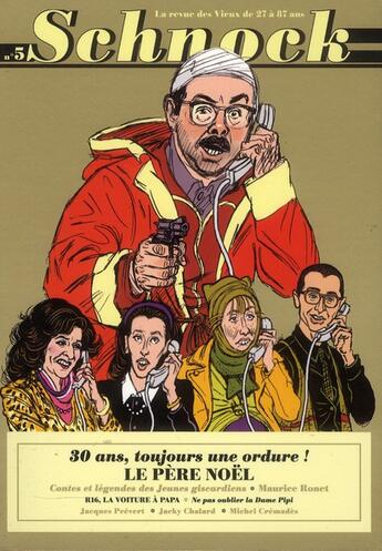Couverture du livre « REVUE SCHNOCK n.5 ; Gérard Jugnot » de Revue Schnock aux éditions La Tengo