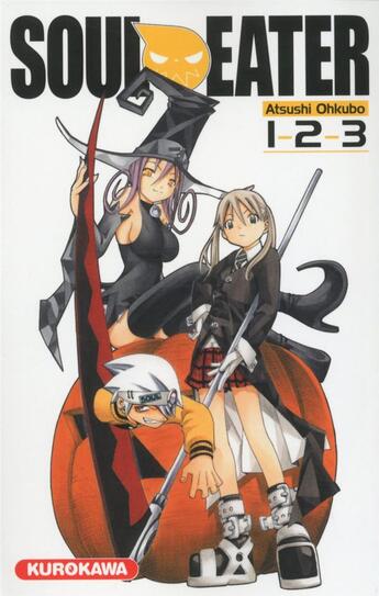 Couverture du livre « Soul eater : Intégrale vol.1 : Tomes 1 à 3 » de Atsushi Ohkubo aux éditions Kurokawa