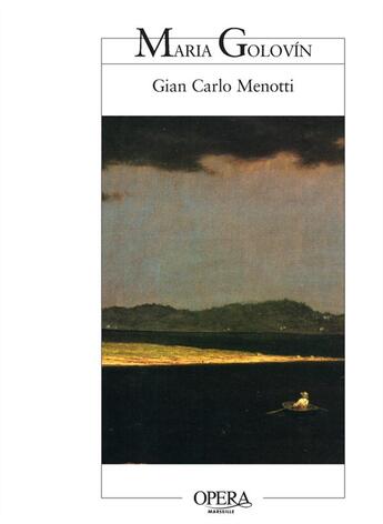 Couverture du livre « Maria golovin » de Gian Carlo Menotti aux éditions Actes Sud