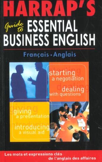 Couverture du livre « Harrap'S Guide To Essential Business English » de  aux éditions Harrap's