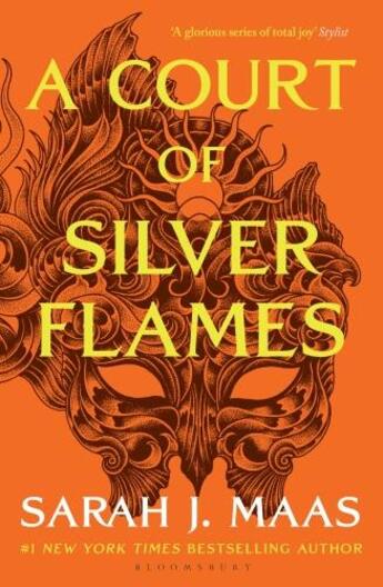 Couverture du livre « A COURT OF SILVER FLAMES - A COURT OF THORNS AND ROSES » de Sarah J. Maas aux éditions Bloomsbury