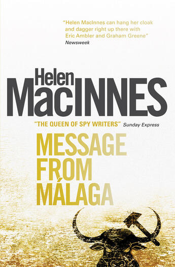 Couverture du livre « Message From Malaga » de Macinnes Helen aux éditions Titan Digital