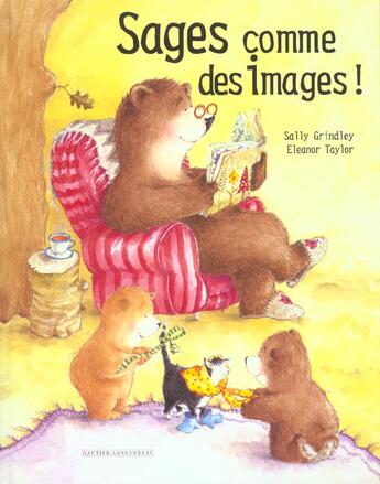 Couverture du livre « Sages Comme Des Images » de Sally Grindley et Elizabeth Taylor aux éditions Gautier Languereau