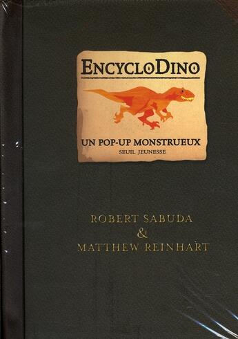 Couverture du livre « Encyclodino, un pop-up monstrueux » de Reinhart/Sabuda aux éditions Seuil Jeunesse