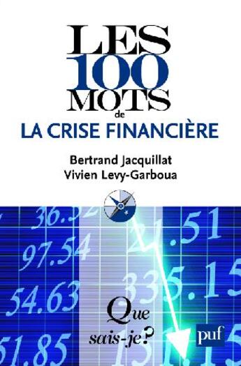 Couverture du livre « Les 100 mots de la crise financière (2e édition) » de Bertrand Jacquillat et Levy-Garboua/Vivien aux éditions Que Sais-je ?