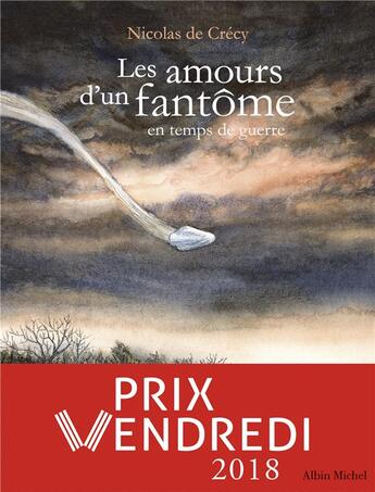 Couverture du livre « Les amours d'un fantôme en temps de guerre » de Nicolas De Crecy aux éditions Albin Michel