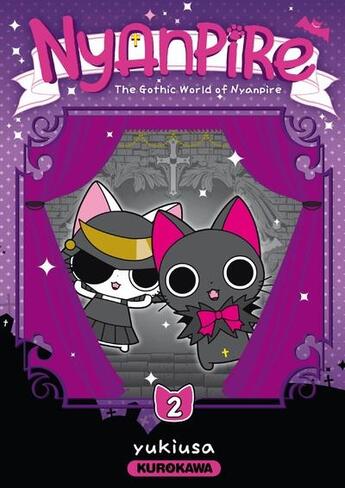 Couverture du livre « Nyanpire : The Gothic World of Nyanpire Tome 2 » de Yukiusa aux éditions Kurokawa