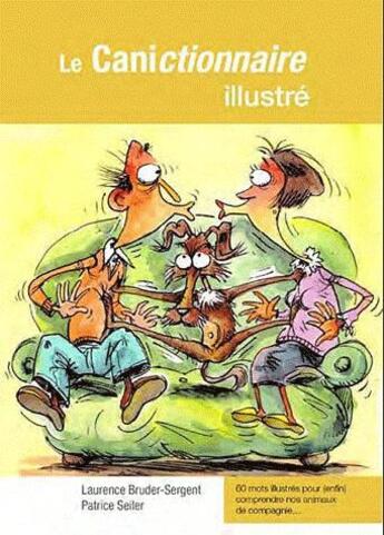 Couverture du livre « Le canictionnaire illustre » de  aux éditions Petites Vagues