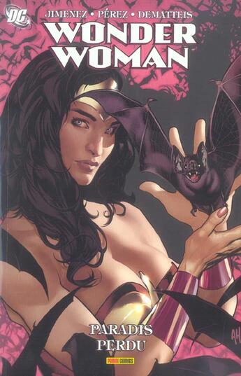 Couverture du livre « Wonder Woman ; paradis perdu » de Jimenez et Dematteis et Perez aux éditions Panini