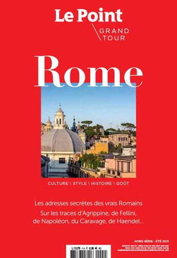 Couverture du livre « Le point hors-serie grand tour n 1 - rome -juin 2021 » de  aux éditions Le Point