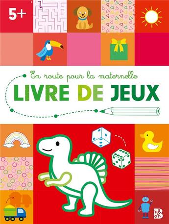 Couverture du livre « Livre de jeux - grande section » de  aux éditions Le Ballon