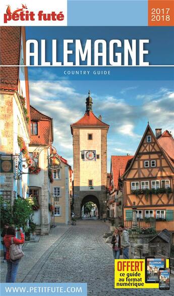 Couverture du livre « GUIDE PETIT FUTE ; COUNTRY GUIDE ; Allemagne (édition 2017/2018) » de  aux éditions Le Petit Fute