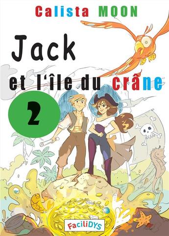 Couverture du livre « Jack et l'île du crâne t.2 » de Calista Moon aux éditions Terres Rouges