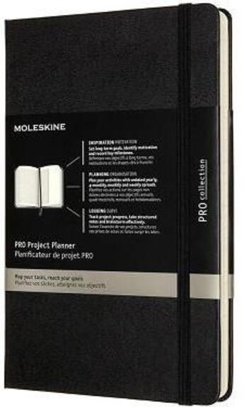 Couverture du livre « Carnet pro projets grand format » de Moleskine aux éditions Moleskine