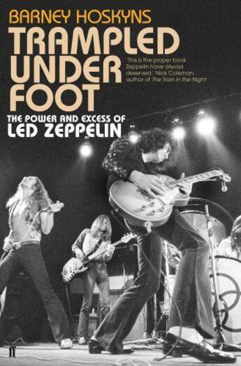 Couverture du livre « Trampled Under Foot » de Barney Hoskyns aux éditions Faber And Faber Digital