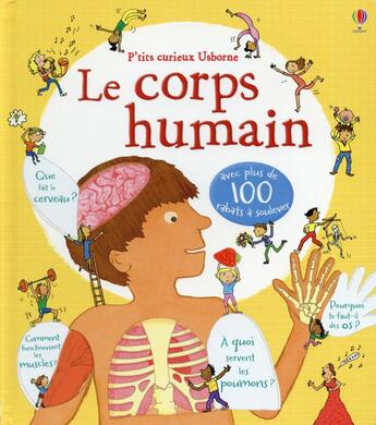 Couverture du livre « Le corps humain » de Kate Leake et Louie Stowell aux éditions Usborne