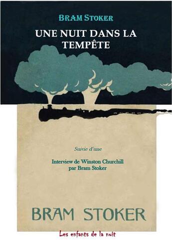 Couverture du livre « Une nuit dans la tempête » de Bram Stoker aux éditions Lulu