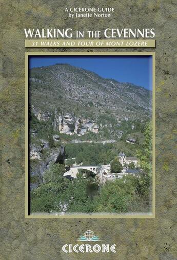 Couverture du livre « **walking in the cevennes » de J.Norton aux éditions Cicerone Press