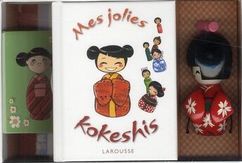 Couverture du livre « Coffret mes jolies kokeshis » de  aux éditions Larousse