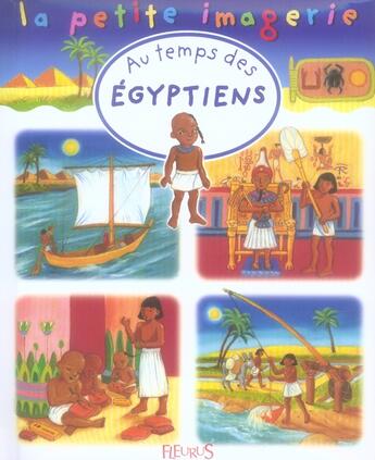 Couverture du livre « Au temps des égyptiens » de  aux éditions Fleurus