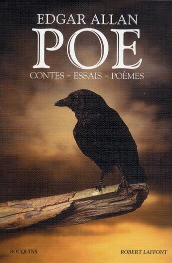 Couverture du livre « Contes, essais, poèmes » de Edgar Allan Poe aux éditions Bouquins