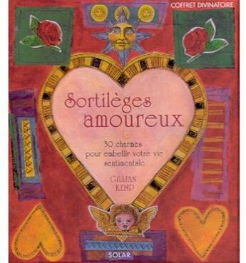 Couverture du livre « Coffret divinatoire sortileges amoureux » de Kemp Gillian aux éditions Solar