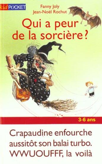 Couverture du livre « Qui A Peur De La Sorciere » de Fanny Joly aux éditions Pocket Jeunesse