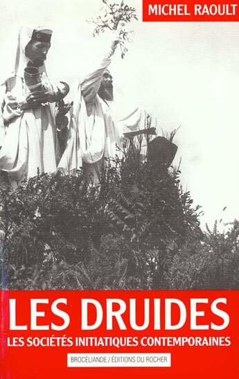 Couverture du livre « Les Druides » de Michel Raoult aux éditions Rocher