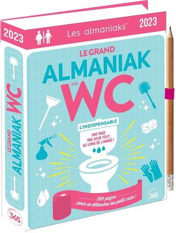 Couverture du livre « Le grand almaniak des WC (édition 2023) » de Jean-Charles Goldstuck aux éditions Editions 365