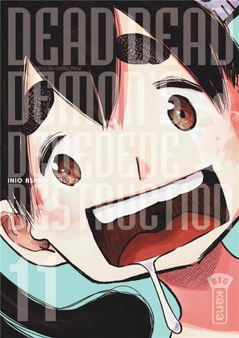 Couverture du livre « Dead dead demon's dededede destruction Tome 11 » de Inio Asano aux éditions Kana