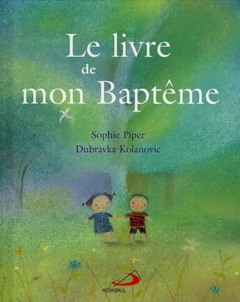 Couverture du livre « Le livre de mon baptême » de  aux éditions Mediaspaul