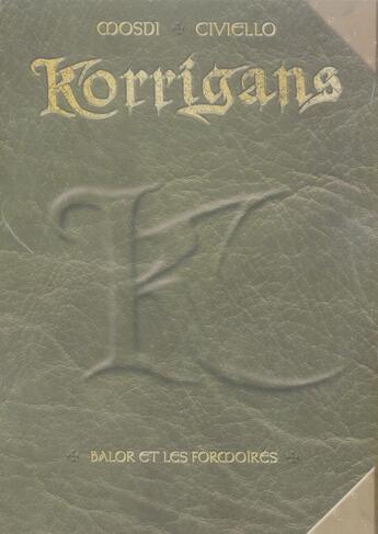 Couverture du livre « Korrigans ; coffret t.4 + cale » de Mosdi+Civiello aux éditions Delcourt